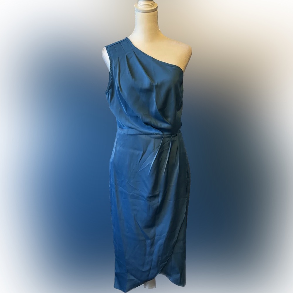 PRETTYGARDEN One Shoulder Midi Dress